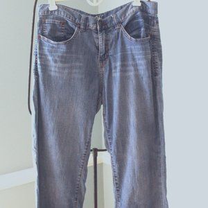 Worn brand cropped jeans, size 10